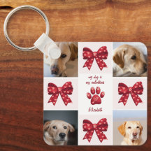 Min Hund är mina Valentineser Bow 4-foton