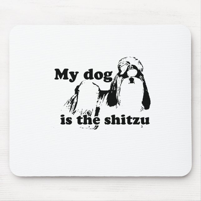 MIN HUND ÄR SHITZU MUSMATTA (Framsidan)