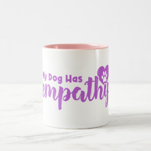 Min Hund är tom Två-Tonad Mugg
