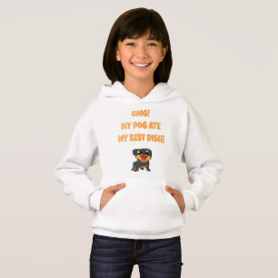 Min hund åt min bästa matslogan t shirt