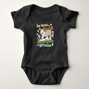 Min hund åt mina läxor - Tysk citat T Shirt