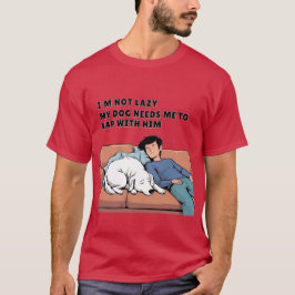 Min Hund behöver att jag är med honom - Pet Parent T Shirt