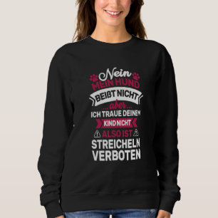 Min hund bits inte   dog saying dog t shirt