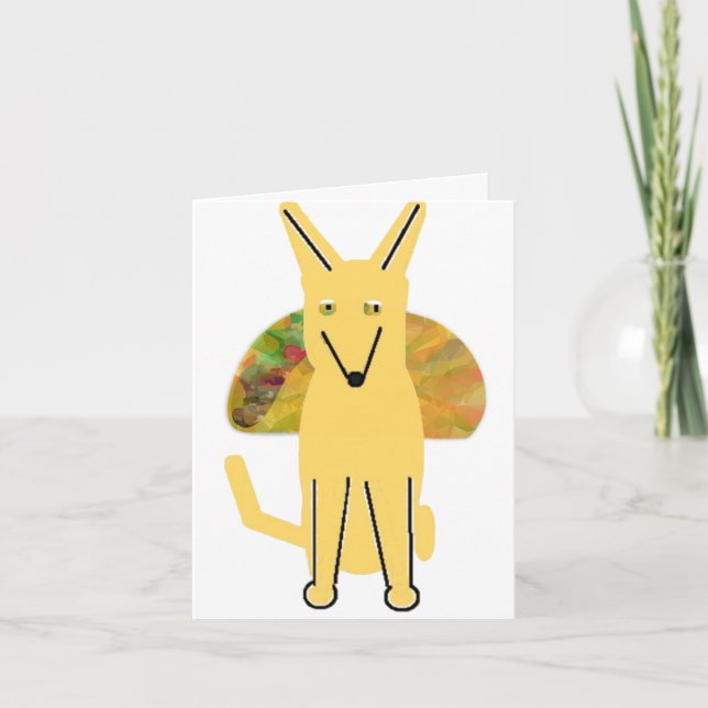 Min Hund Buddy och Taco, vykort (Framsida)