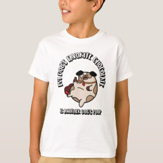 MIN HUND FAVORITKOLAT ÄR EN ANNAN HUND POOP T SHIRT