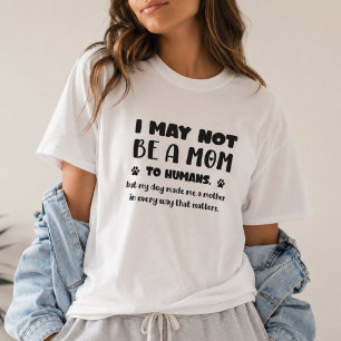 Min hund gjorde mig till mamma – Känslosamt hundma T Shirt