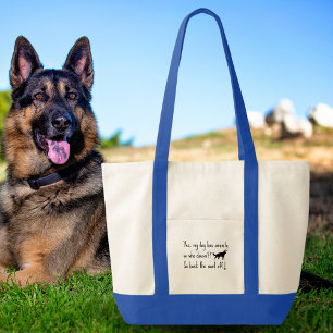 Min Hund har ett besvärligt bakträ av Tygkasse