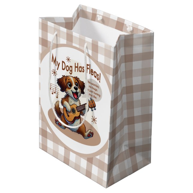 Min Hund har Fleas Ukulele Tuning Sång (Baksidan Vinklad)