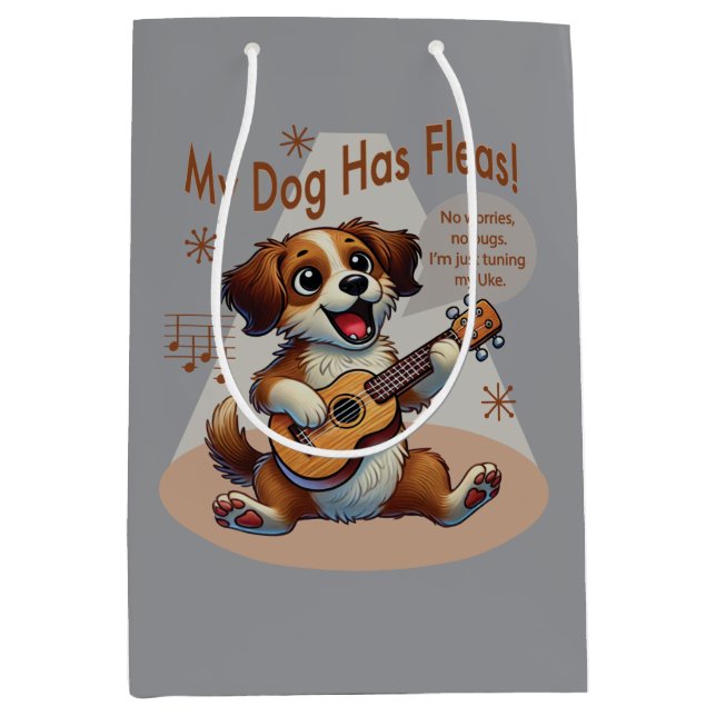 Min Hund har Fleas Ukulele Tuning Sång (Framsidan)