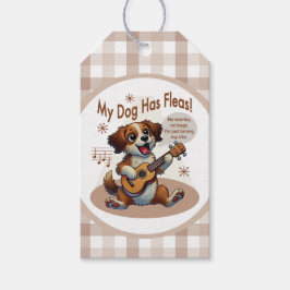 Min Hund har Fleas Ukulele Tuning Sång Presentetikett