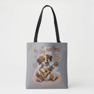 Min Hund har Fleas Ukulele Tuning Sång Tygkasse