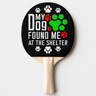 Min Hund hittade mig på Hundälskarna för inkapslin Pingisracket
