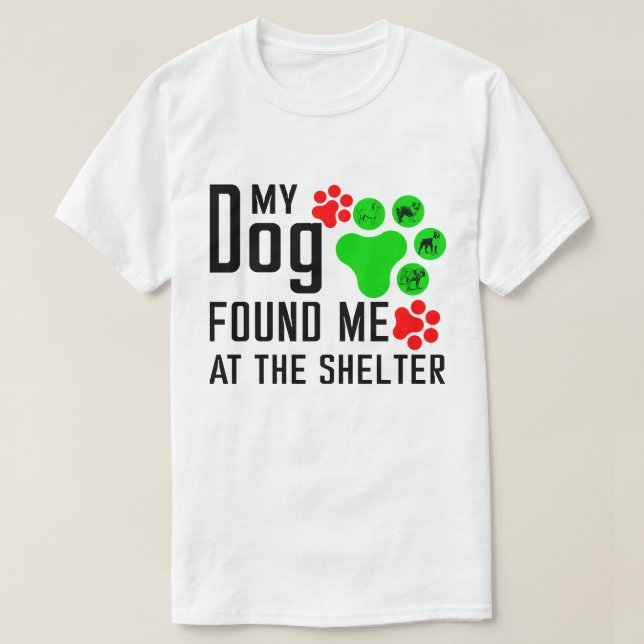 MIN HUND HITTADE MIN I SKÄLTERN T SHIRT (Design framsida)