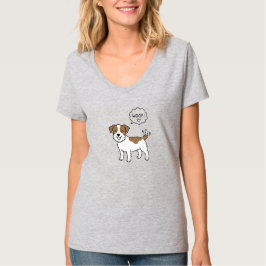 Min hund lyssnar bättre än du Rolig present till h T Shirt