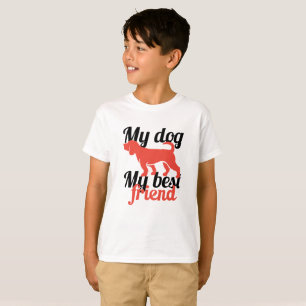 Min hund min bästa vän tee shirt