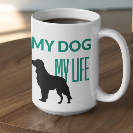 Min Hund min Bro med en Hund i skugga Kaffemugg