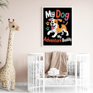 Min Hund My Äventyr Buddy Poster