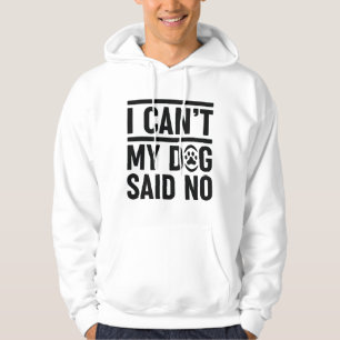 Min Hund sa nej Hoodie