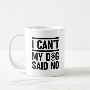 Min Hund sa nej Kaffemugg