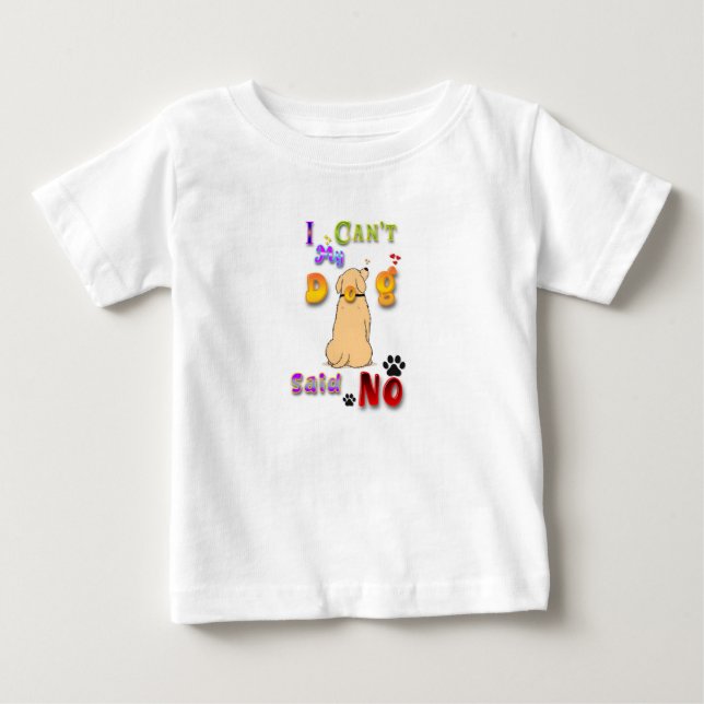 Min Hund sa nej T Shirt (Framsida)