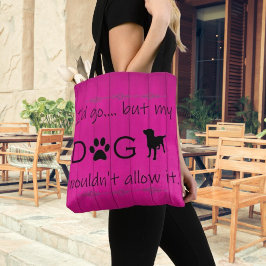 Min Hund skulle inte tillåta att den går i bag - M Tygkasse