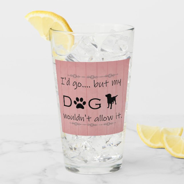 Min Hund skulle inte tillåta det Glass Kopp (Framsida Ice)