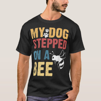 Min Hund styrde på ett bi T Shirt