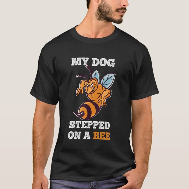 Min Hund styrde på Hund Be Hund 10 T Shirt (Framsida)