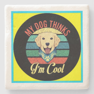MIN HUND TROR ATT JAG Underlägg COOLA Stone