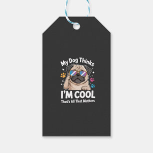 Min hund tycker att jag är cool det är allt som be presentetikett