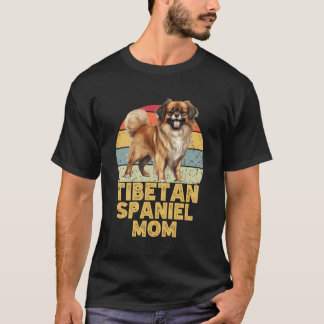 Min Hundar är min tibetanska spanske Hund Retro Fu T Shirt