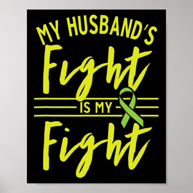 Min Husbyds kamp är min kamp mot njursjukdom Poster (Framsidan)