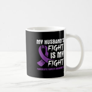 Min Husbyds kamp är min kamp mot pankreascancer A Kaffemugg