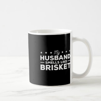 Min Husbynd Smells som Brisket Bbq Grilling Grill Kaffemugg