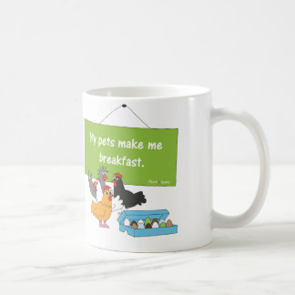 Min husdjur gör mig att frukostera muggen kaffemugg