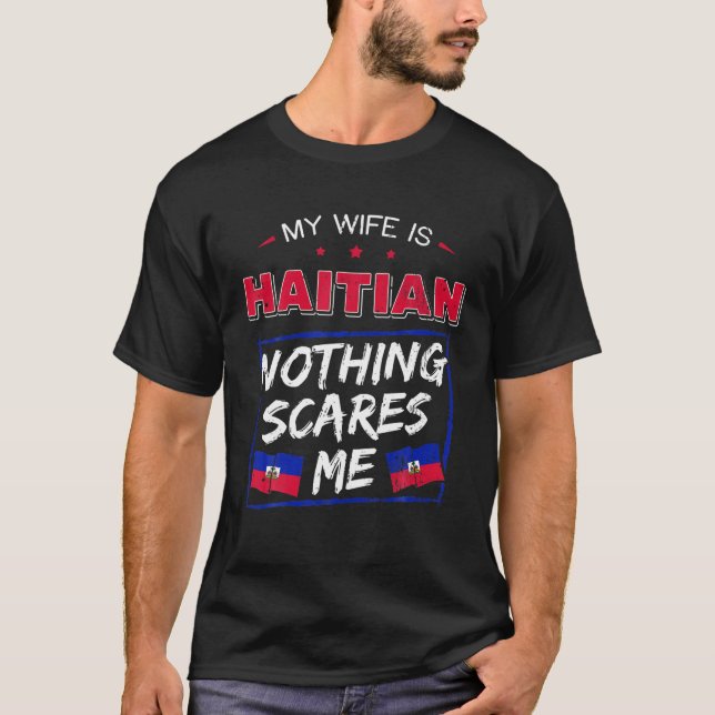 Min hustru är Haitis kulturarvsplats T Shirt (Framsida)