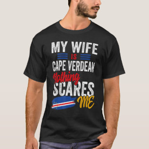 Min hustru är Kap Verdes Kap Verdes kulturarv Flag T Shirt