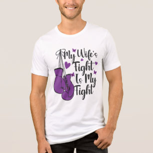 Min hustrus kamp är min kamp Epilepsi T Shirt