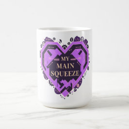 Min huvudsakliga squeeze – Purple Coffee Love Vale Kaffemugg