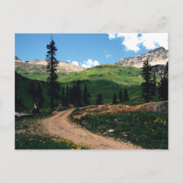 Min i Yankee Boy Basin, Colorado Vykort