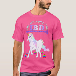 Min IBD Unicorn Crohns and Colitis Awareness T Shirt