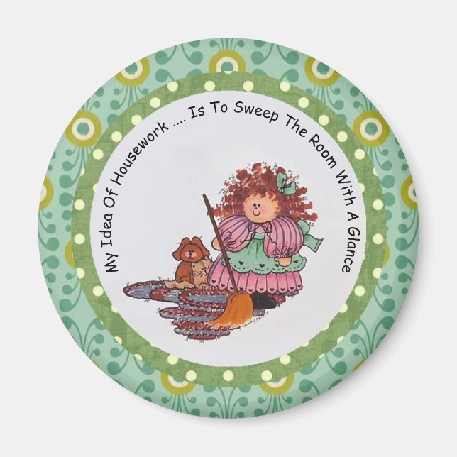 Min idé om Housework Magnet (Framsidan)