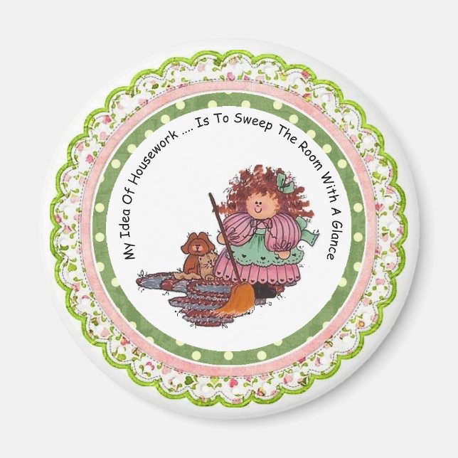 Min idé om Housework Magnet (Framsidan)