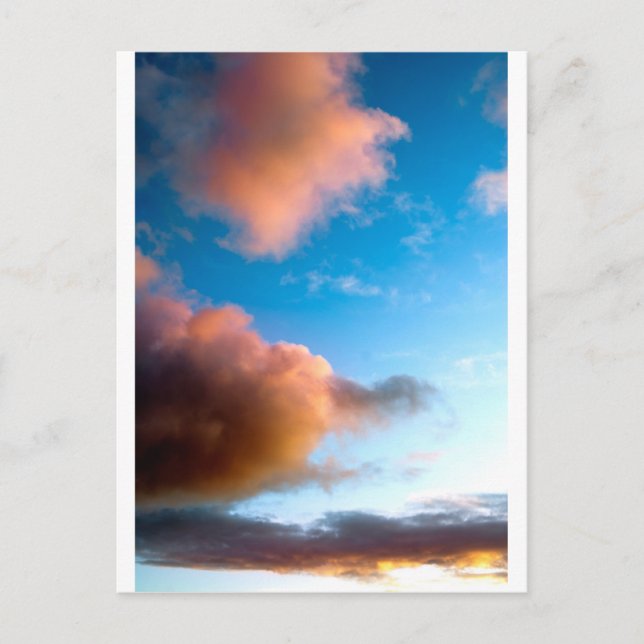 Min ideliga solnedgång vykort (Framsida)