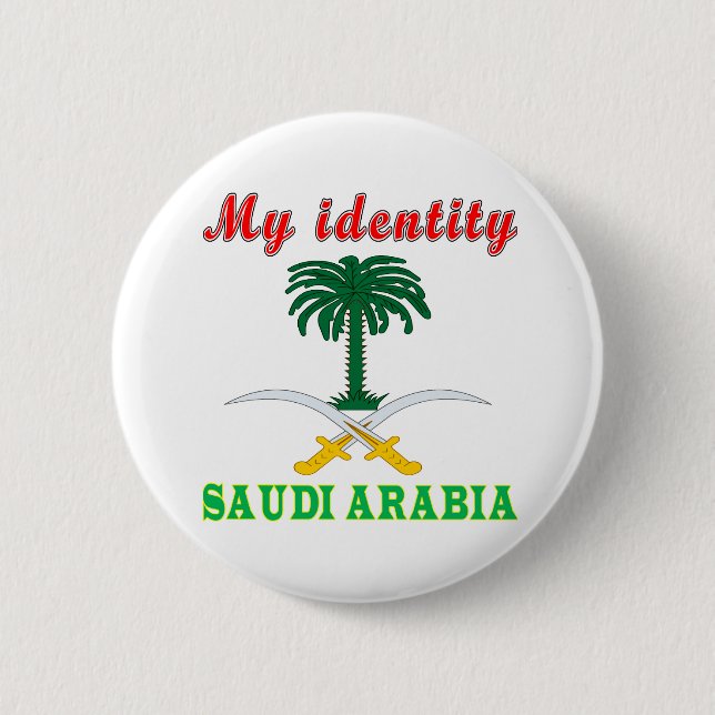 Min identitet Saudiarabien Knapp (Framsida)