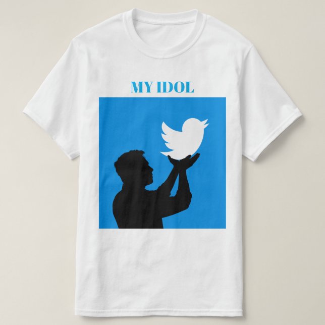 Min IDOL Elon Musk T Shirt (Design framsida)