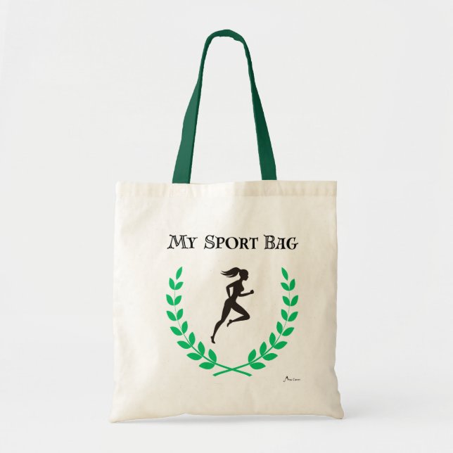 Min idrottssäck Tote Bag Tygkasse (Framsidan)
