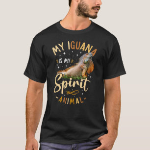 Min Iguana är mitt andliga djur T Shirt