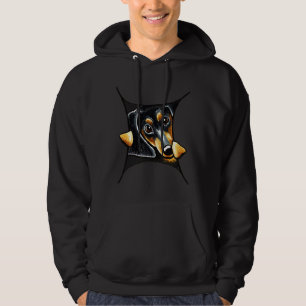 Min Inner Dachshund Hoodie