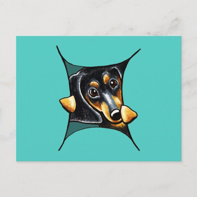 Min Inner Dachshund Vykort (Framsida)
